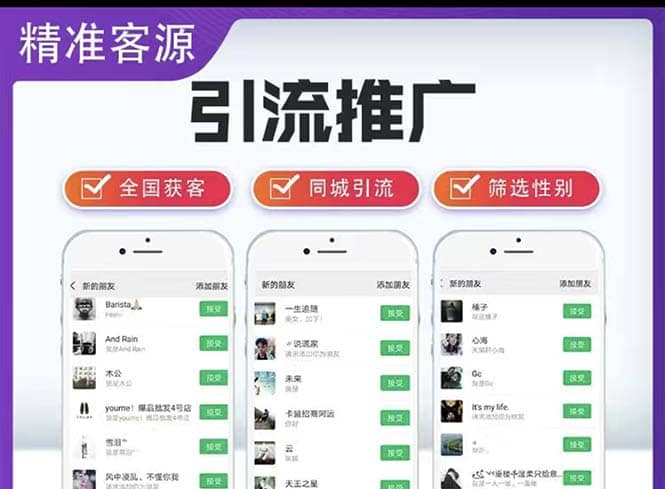 微信简单易上手引流方法，无门槛 小白即可操作 日引流300 【详细玩法教程】插图