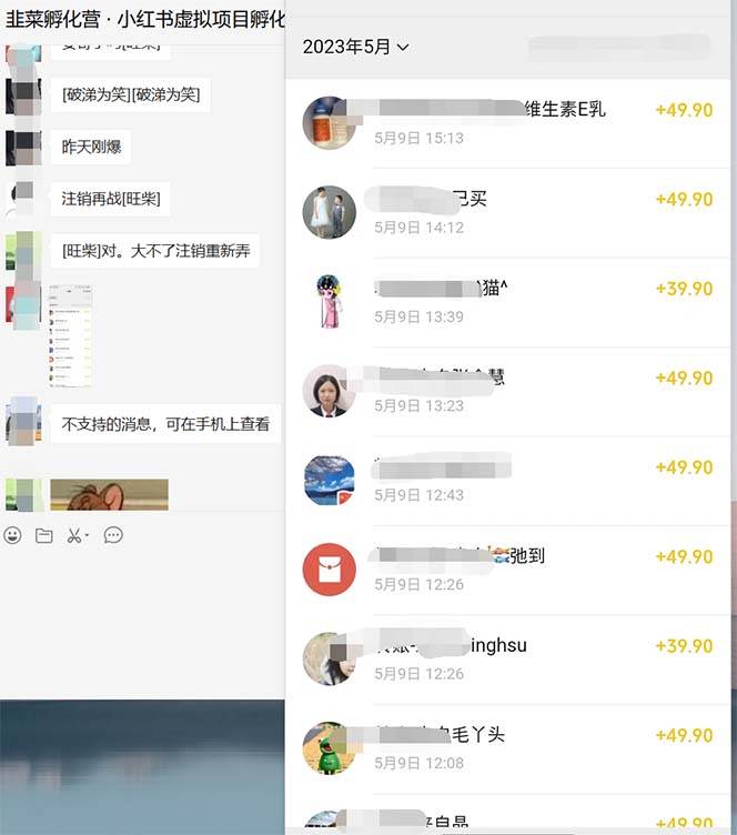 小红书虚拟引流变现项目4期，日赚1000 只要有执行力，这个项目就适合插图2