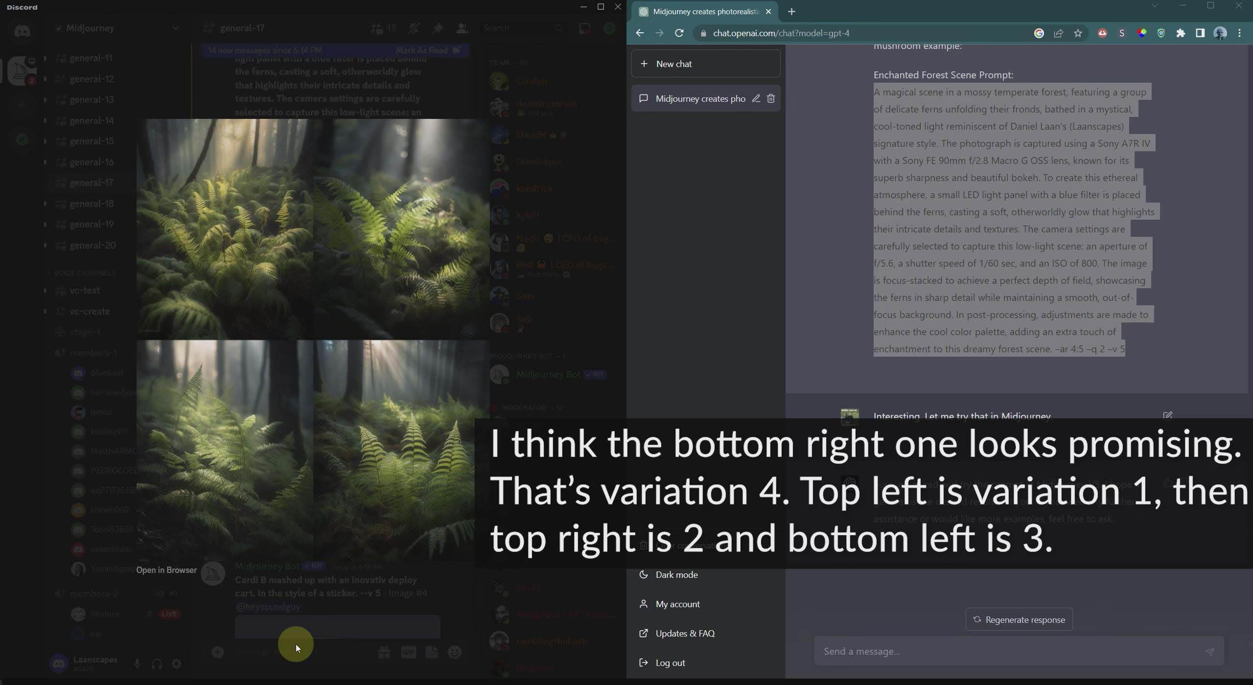 摄影师 Daniel Laan 使用ChatGPT与Midjourney生成风光图像-中英字幕插图4 摄影师 Daniel Laan 使用ChatGPT与Midjourney生成风光图像-中英字幕插图4
