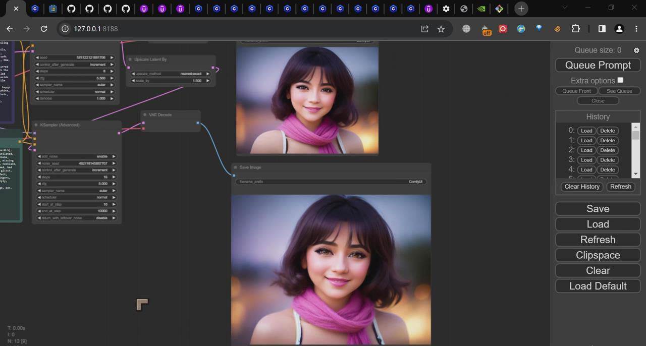 ComfyUI 利用 Stable Diffusion 学习AI GUI 工作流程教程-中英字幕插图3 ComfyUI 利用 Stable Diffusion 学习AI GUI 工作流程教程-中英字幕插图3