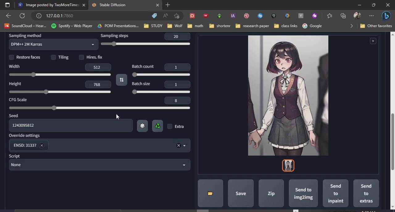 利用Stable Diffusion创建动漫艺术图像使用AI绘画赚钱-中英字幕插图6 利用Stable Diffusion创建动漫艺术图像使用AI绘画赚钱-中英字幕插图6