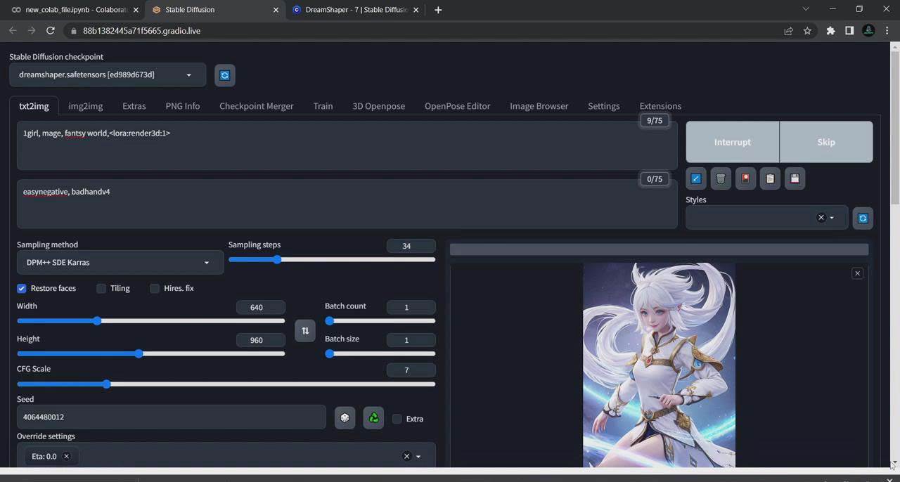 利用Stable Diffusion创建动漫艺术图像使用AI绘画赚钱-中英字幕插图3 利用Stable Diffusion创建动漫艺术图像使用AI绘画赚钱-中英字幕插图3