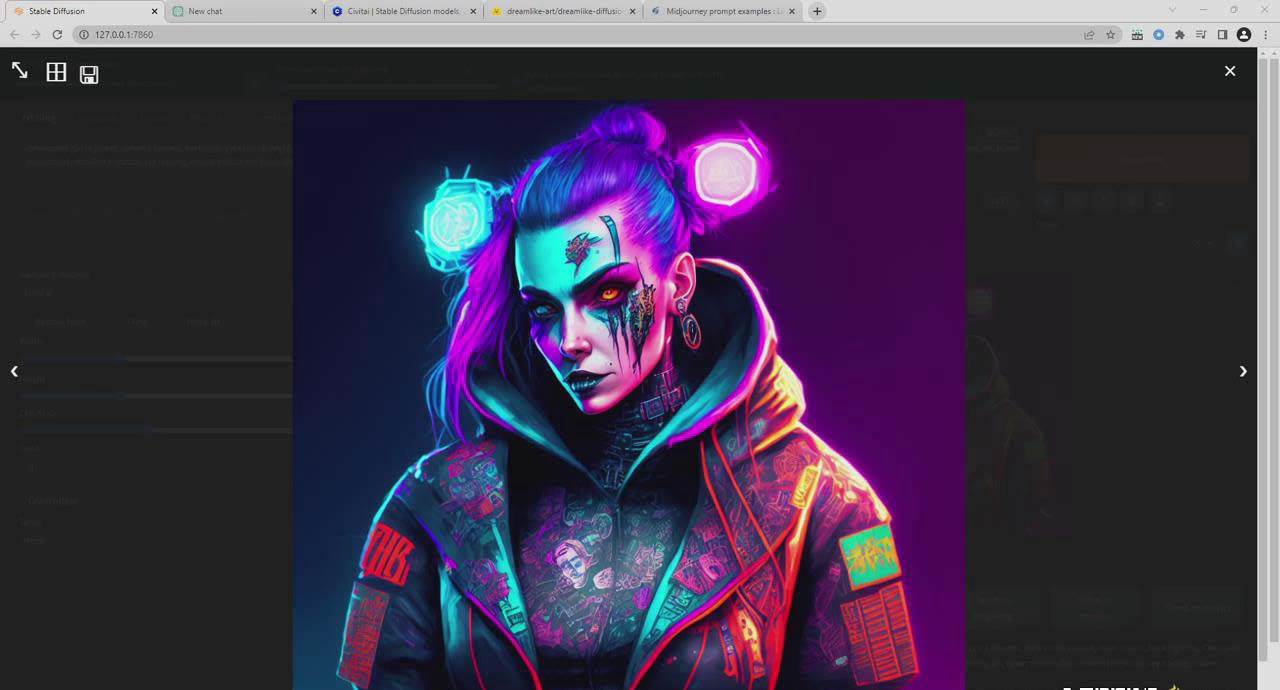 Stable Diffusion 大师班: 利用AI创建艺术图像及视频-31视频课-中英字幕插图4 Stable Diffusion 大师班: 利用AI创建艺术图像及视频-31视频课-中英字幕插图4