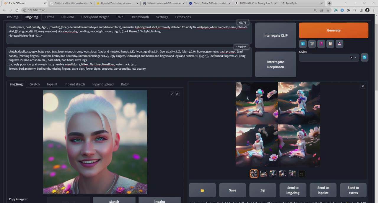 Stable Diffusion 大师班: 利用AI创建艺术图像及视频-31视频课-中英字幕插图8 Stable Diffusion 大师班: 利用AI创建艺术图像及视频-31视频课-中英字幕插图8