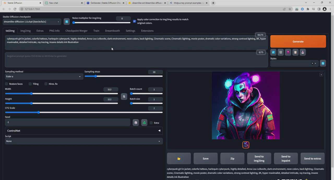 Stable Diffusion 大师班: 利用AI创建艺术图像及视频-31视频课-中英字幕插图5 Stable Diffusion 大师班: 利用AI创建艺术图像及视频-31视频课-中英字幕插图5