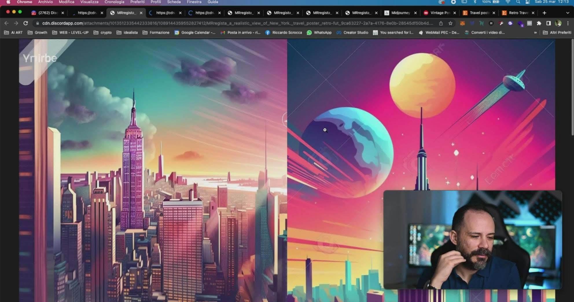 Midjourney AI人工智能创建和销售令人惊叹的海报教程-10节课-中英字幕插图12 Midjourney AI人工智能创建和销售令人惊叹的海报教程-10节课-中英字幕插图12
