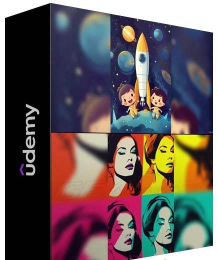 Midjourney AI人工智能创建和销售令人惊叹的海报教程-10节课-中英字幕插图1 Midjourney AI人工智能创建和销售令人惊叹的海报教程-10节课-中英字幕插图1