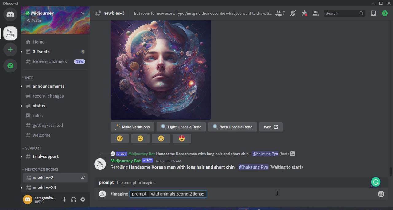 Midjourney AI人工智能艺术图片从入门到高级创作教程-33节课-中英字幕插图 Midjourney AI人工智能艺术图片从入门到高级创作教程-33节课-中英字幕插图