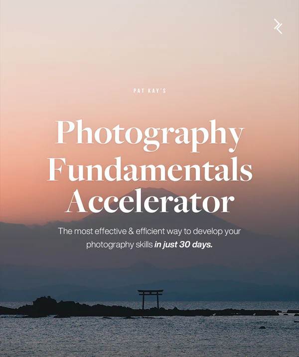 网红摄影师Pat Kay – 30天摄影基础知识加速器教程-30节课-中英字幕插图1 网红摄影师Pat Kay – 30天摄影基础知识加速器教程-30节课-中英字幕插图1