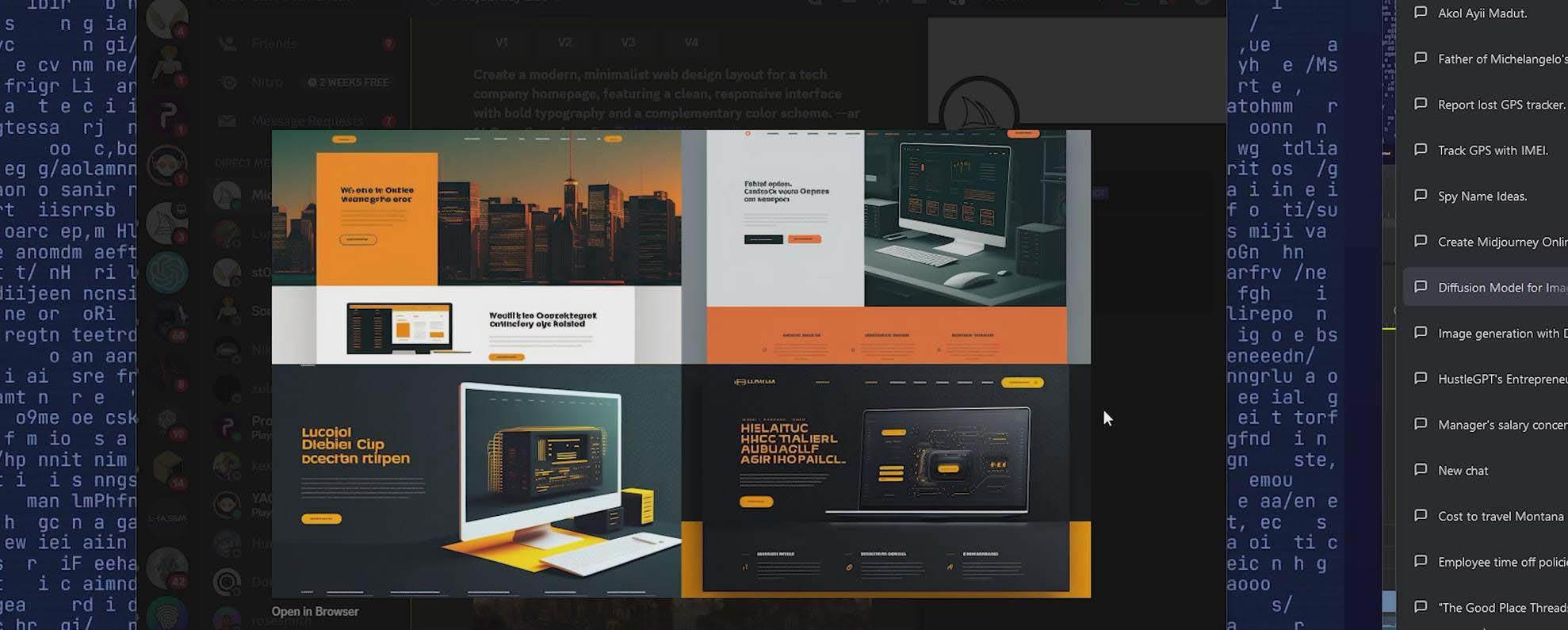 Midjourney及ChatGPT 4人工智能生成艺术图像综合指南-9节课-中英字幕插图3 Midjourney及ChatGPT 4人工智能生成艺术图像综合指南-9节课-中英字幕插图3
