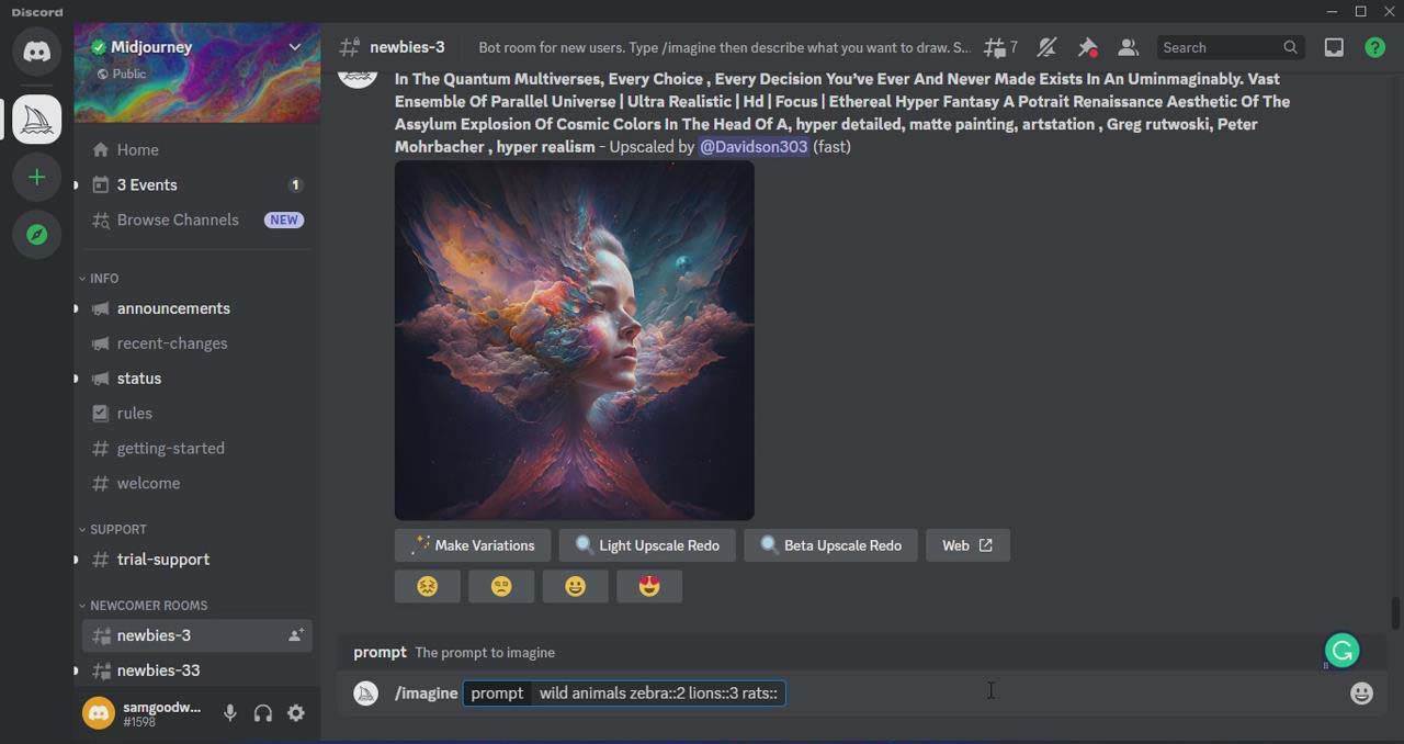 Midjourney AI:从零基础到高级版的大师班教程-34节课-中英字幕插图5 Midjourney AI:从零基础到高级版的大师班教程-34节课-中英字幕插图5