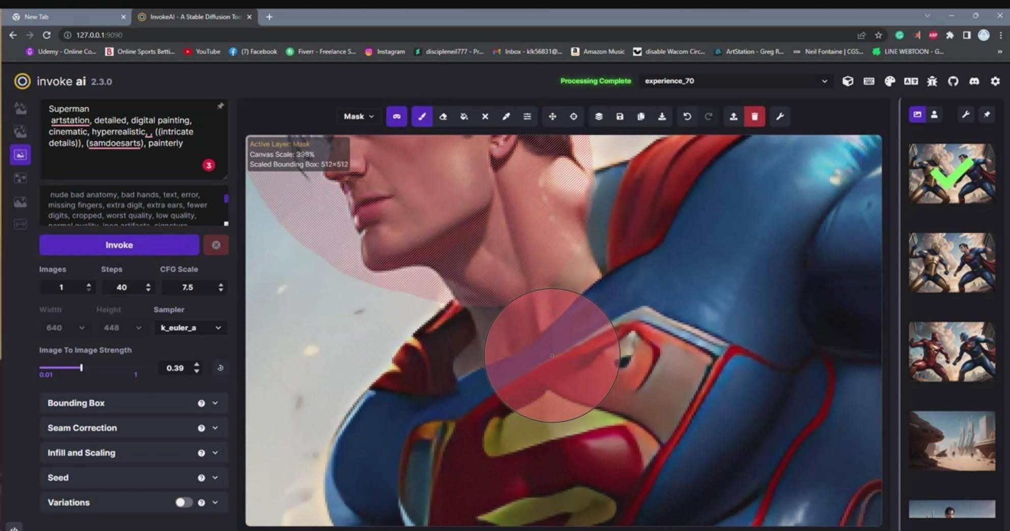 Invoke AI 绘画教程-零基础创作可以销售的完美插图-49节-中英字幕插图3 Invoke AI 绘画教程-零基础创作可以销售的完美插图-49节-中英字幕插图3