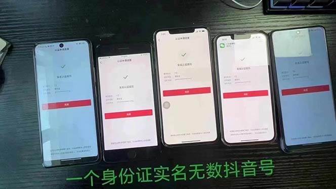 抖音无限实名技术:一个SFZ号码可以十名无数个抖音账号,具体自己实操插图1 抖音无限实名技术:一个SFZ号码可以十名无数个抖音账号,具体自己实操插图1