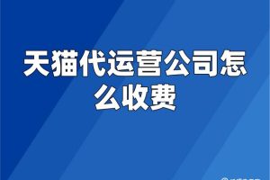 网店代运营收费网店代运营一年的费用是多少